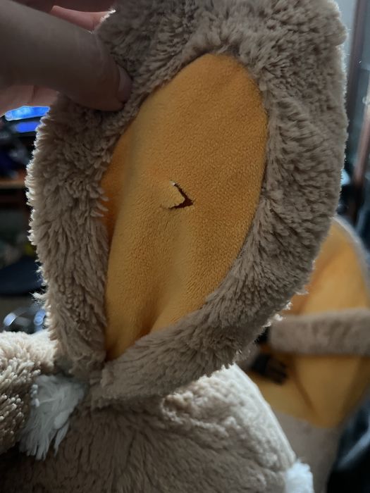 Продам детскую кочалку-зайца