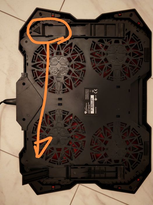 Podstawka chłodząca pod laptopa