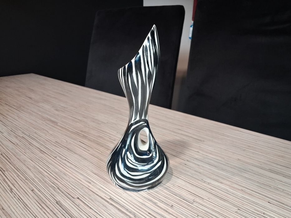 Unikat! Wit Płażewski wazon Pikasiak Zakłady Fajansu Włocławek 22 cm