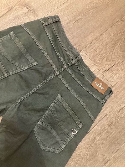 please made in italy spodnie damskie loose M
