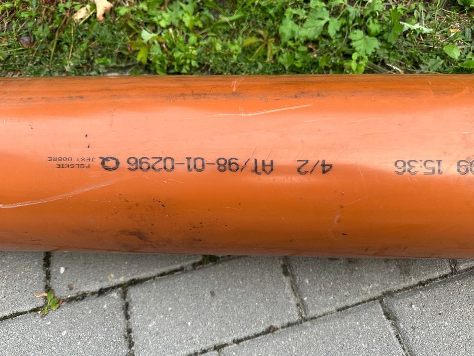 Rura Kanalizacyjna PCV 200  3 mb     Poliplast