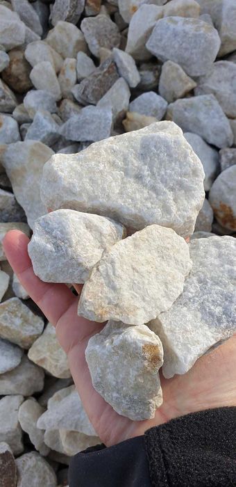 Grys Crystal white 32-63 Kamienie ogrodowe dekoracyjne ozdobne