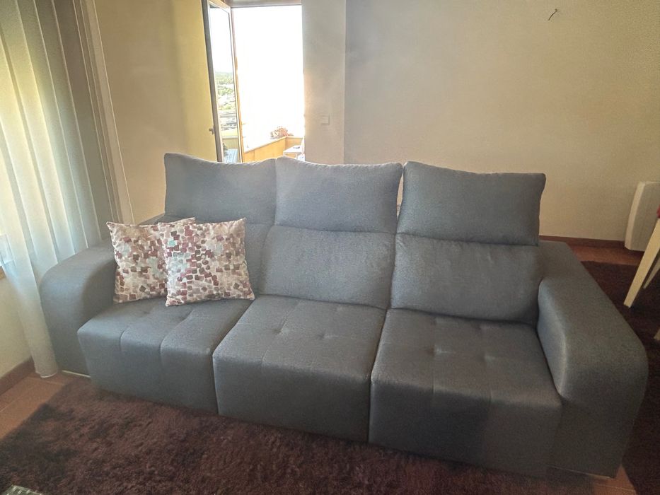 Sofá Cama Dubai Cinza