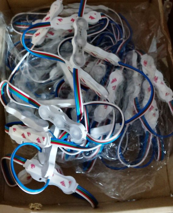 Ledy modułowe cyfrowe RGB Bergmen 65szt