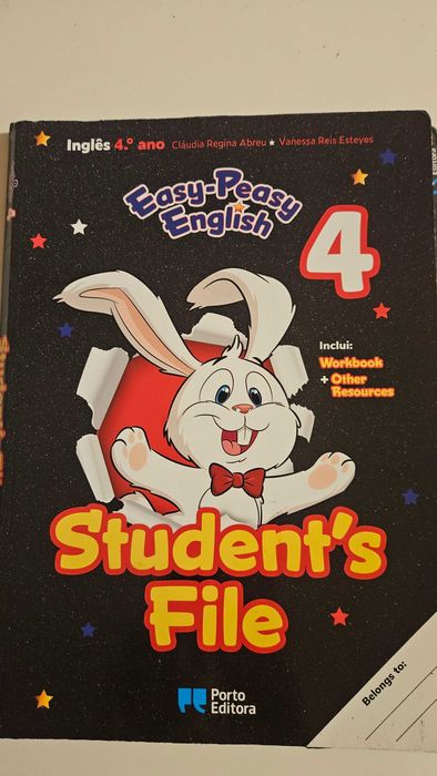 Livro escolar para o 4.º ano Ingles