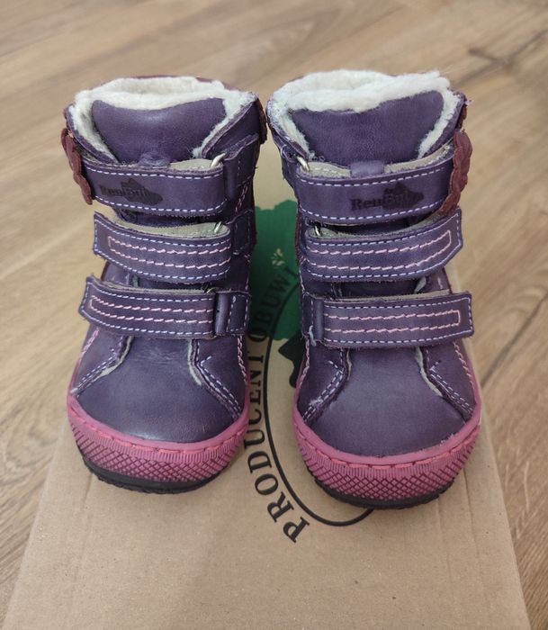 Buty  na rzepy RenBut skóra naturalna rozmiar 21