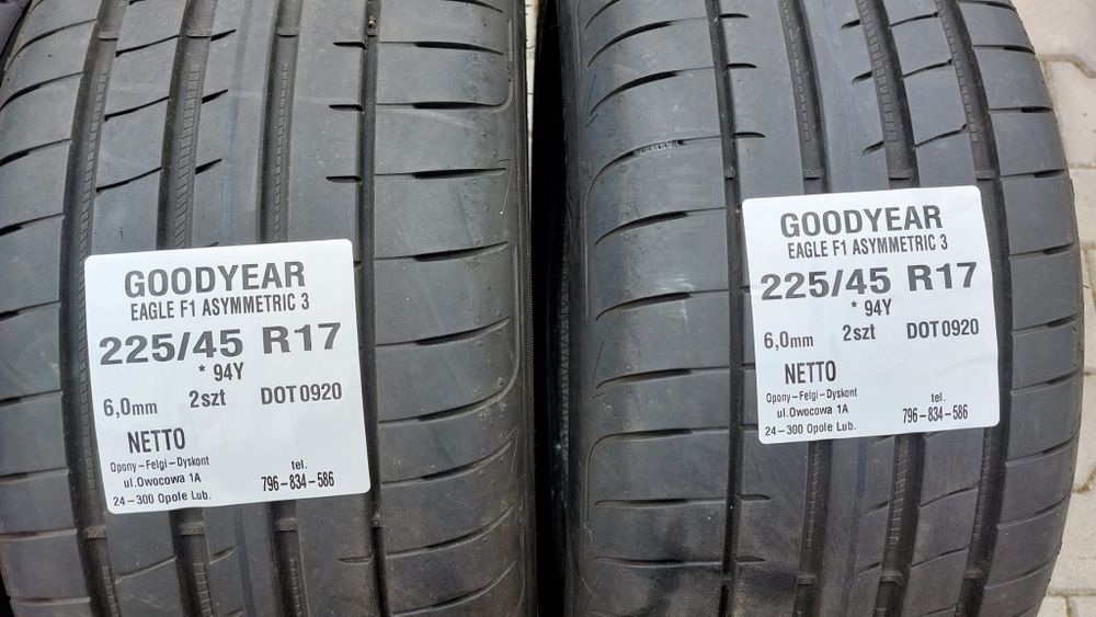 Opony Goodyear 225 45 R17