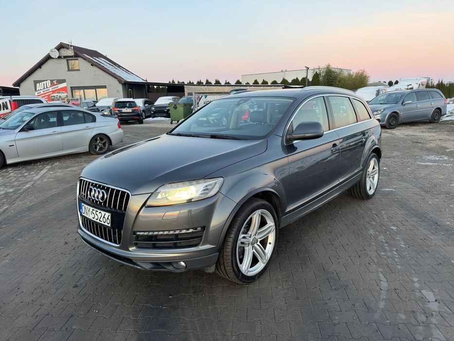 Audi Q7 Pierwszy Właściciel Bdb Stan Gotowa Do Jazdy Bogata Wersja Serwisowana