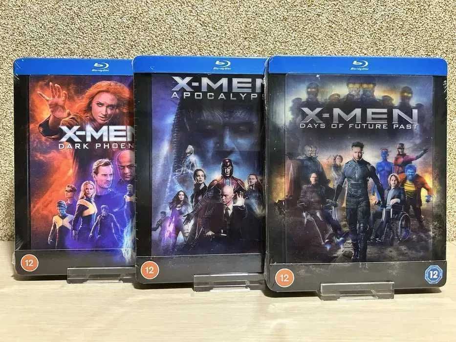 Steelbook Blu-ray Доктор Стрэндж  /Люди Икс/ Логан.