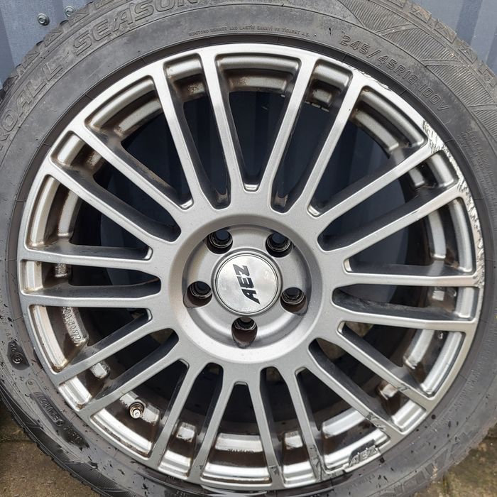 R18 5 112 8j et50 AEZ VW skoda seat mercedes audi passat q 3 5 tiguan