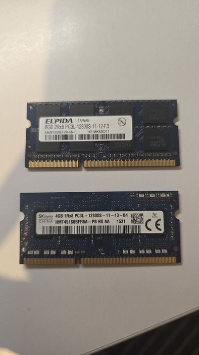 8Gb DDR3L 1600MHz Elpida EBJ81UG8EFU0-GN-F