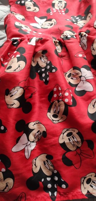 Śliczna sukienka Minnie z  kokardą H&M 104