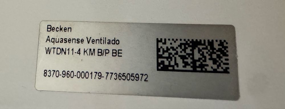 Esquentador Becken WTDN11-4 KM B/P BE a gás ventilado