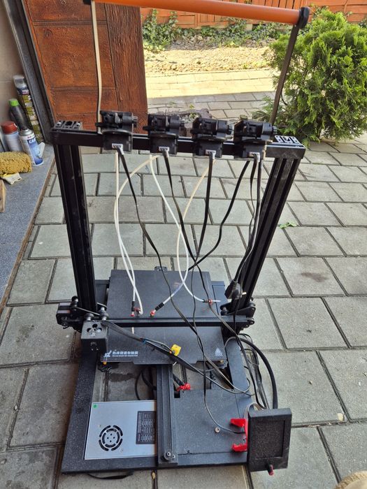 Drukarka 3D zonestar z8 uszkodzona