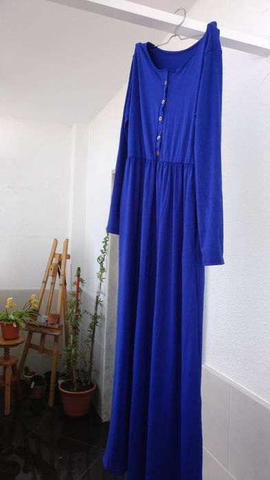 Vestido azul tamanho M