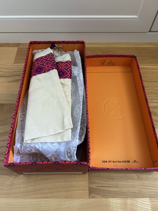 Baleriny Tory Burch skórzane