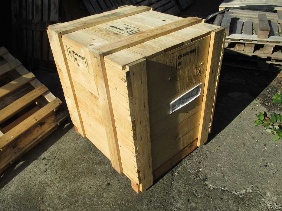 skrzynia drewniana transportowa