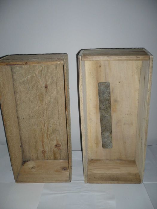 Skrzynki drewniane - 2 szt