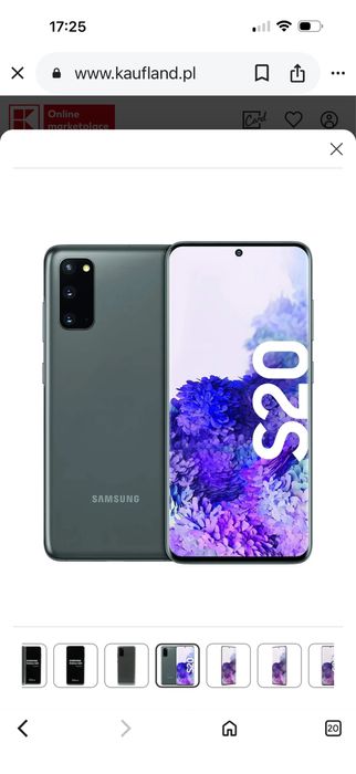 Samsung s20 5G czarny GWARANCJA