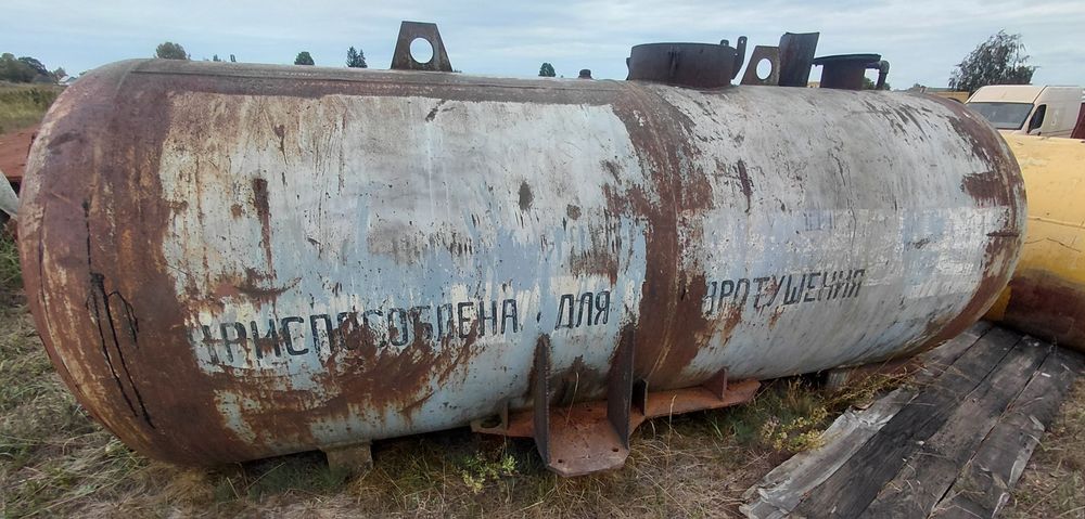 Бочка ресивер ємність асенізатор газгольдер