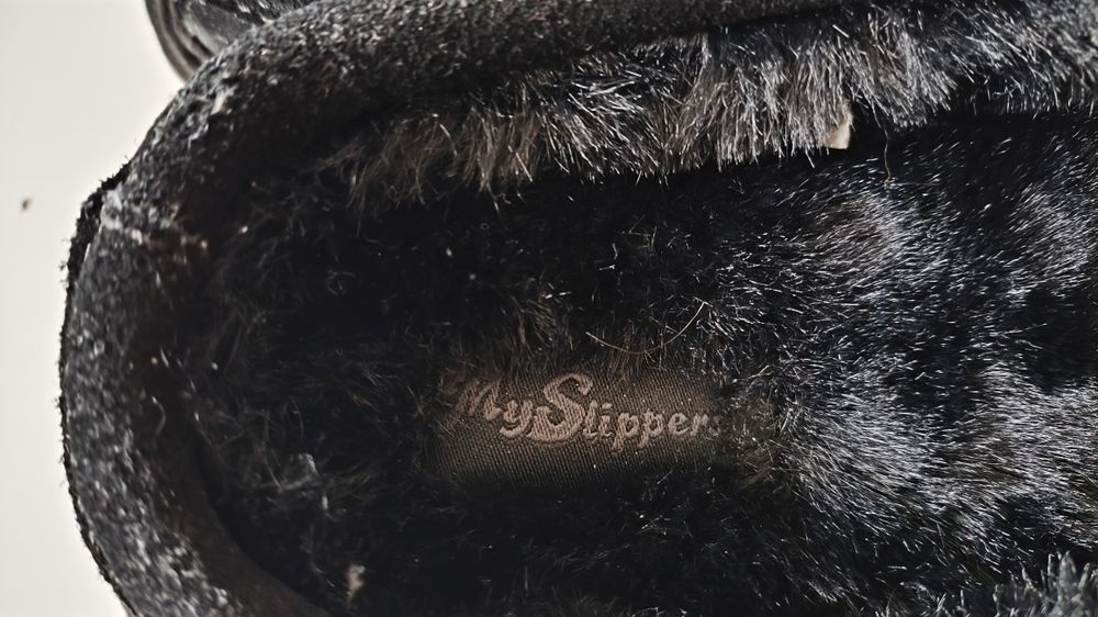 Skórzane kapcie# papcie MySlippers  outdoor outsoles
