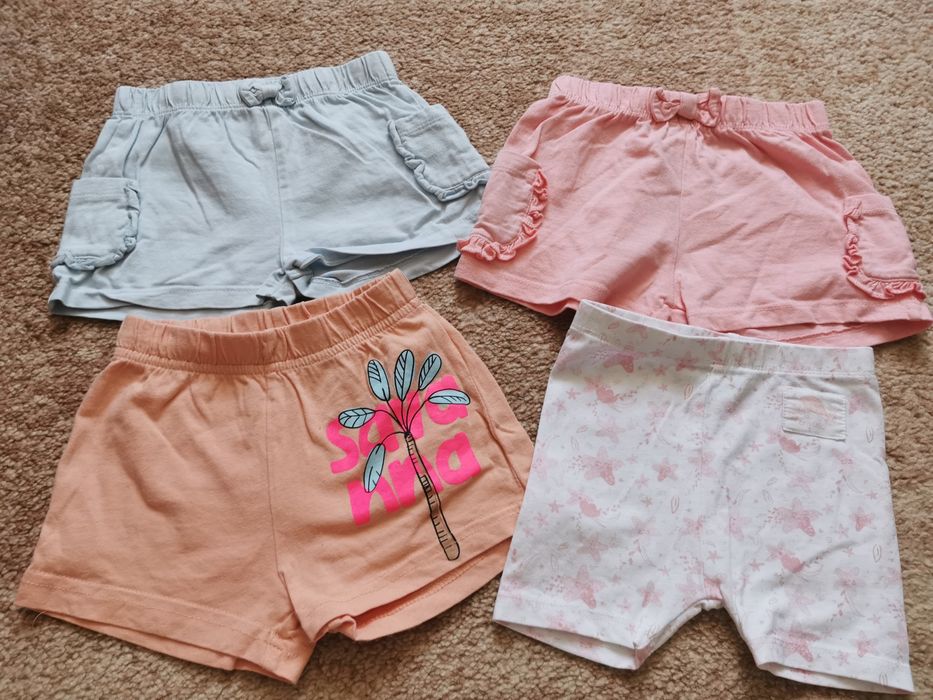 Spodenki szorty dziewczęce rozm 74