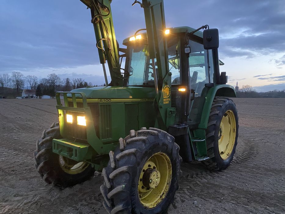 John deere 6100 z turem i Ursus c330 zarejestrowany