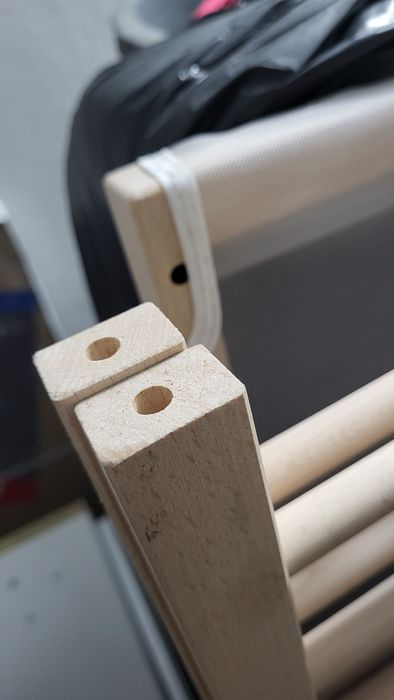 Berço 1.20m X 0.60m + colchão de espuma IKEA