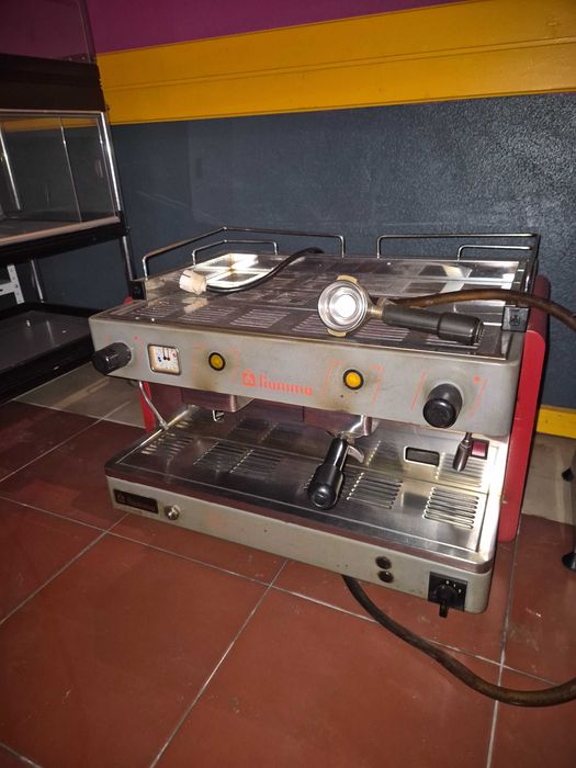 Máquina Kebab Electrica - Maquina Café Fiamma 2 Grupos - Moinho Café - Maquina Café Faema Due 2 Grupos