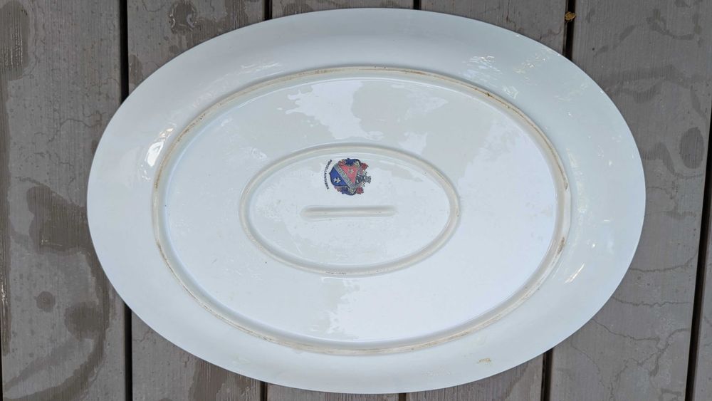 Prato em porcelana Porzellanfabrik