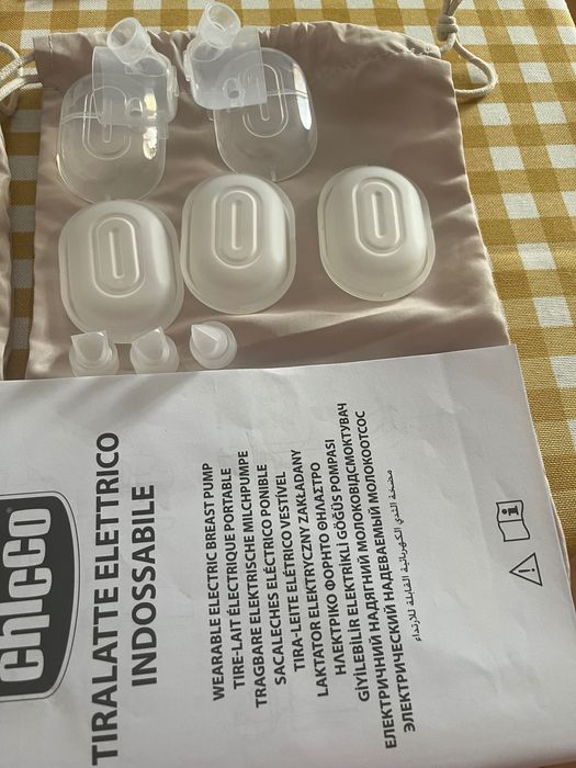 Vendo bomba tira leite dupla portátil da Chicco