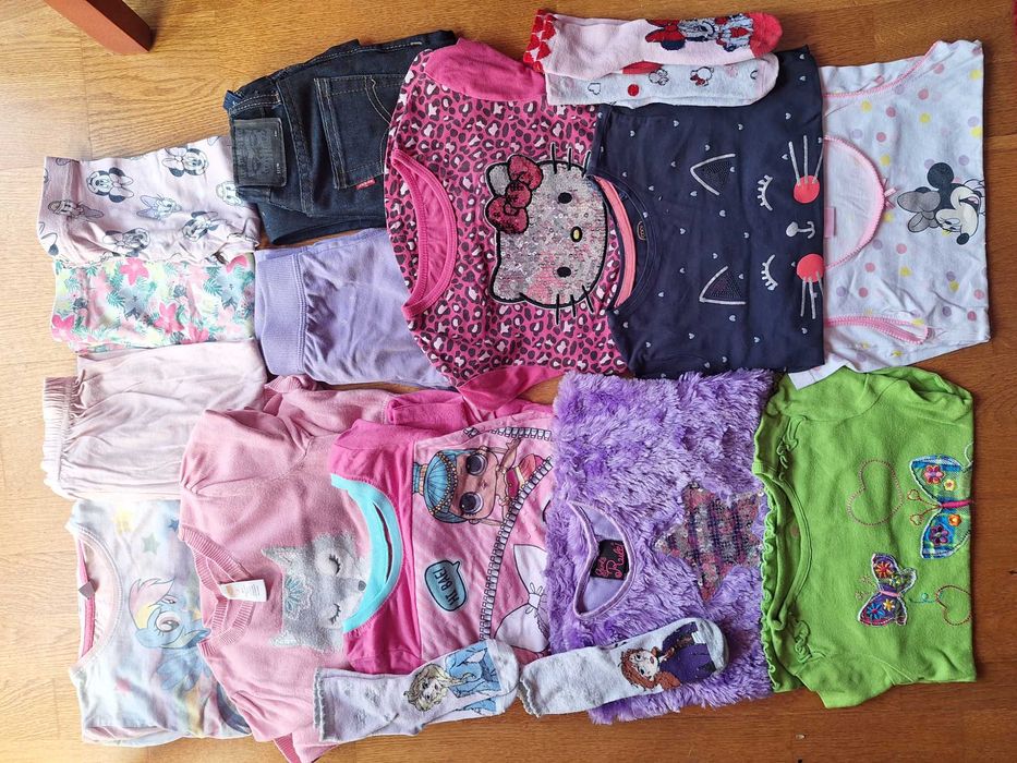 Paczka ubranek r.116 dziewczynka