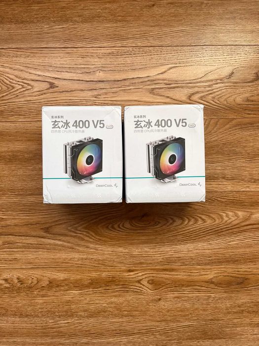 Кулер DeepCool AG400 v5 ARGB (Black) | Башня для пк | Комп'ютер