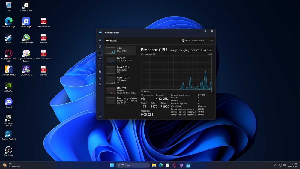 B250M bazooka + i7 7700 + chłodzenie silentium pc