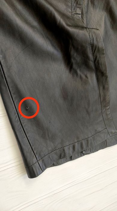 Шкіряна спідниця міді 100% шкіра