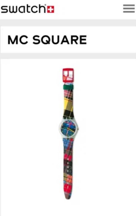 Relógio swatch Mc Square