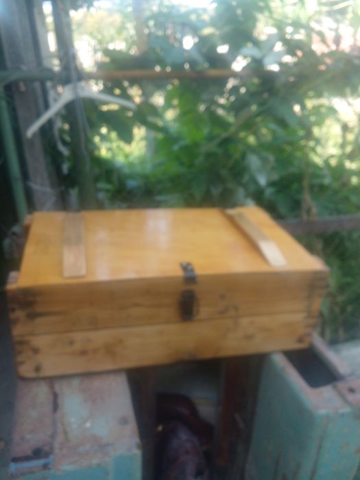 Сундук деревянный