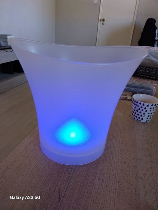 sceau à champagne led,