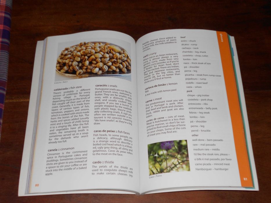 Livro Ingles English "Eat Portugal" - Essential Guide Portuguese Food