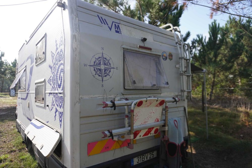 Autocaravana Mobilvetta Ícaro (Iveco 2.8 TurboDaily) 1993 – 6 Lugares / 6 Dormidas