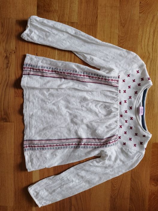 Biała koszulka tesco rozmiar 128