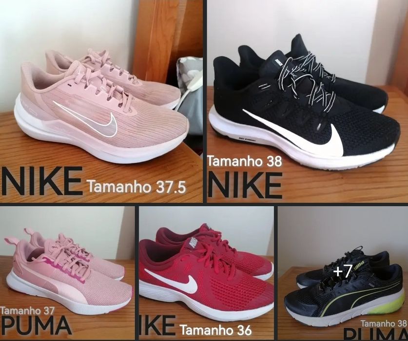Vários Ténis de Senhora - NIKE, PUMA, VANS, ADIDAS