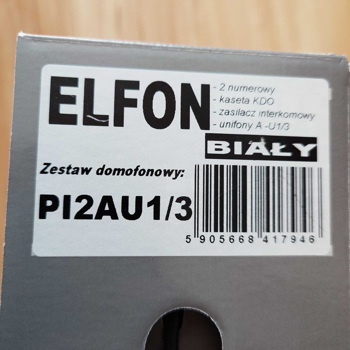 ELFON Pi2 AU1/3 Zestaw domofonowy analogowy