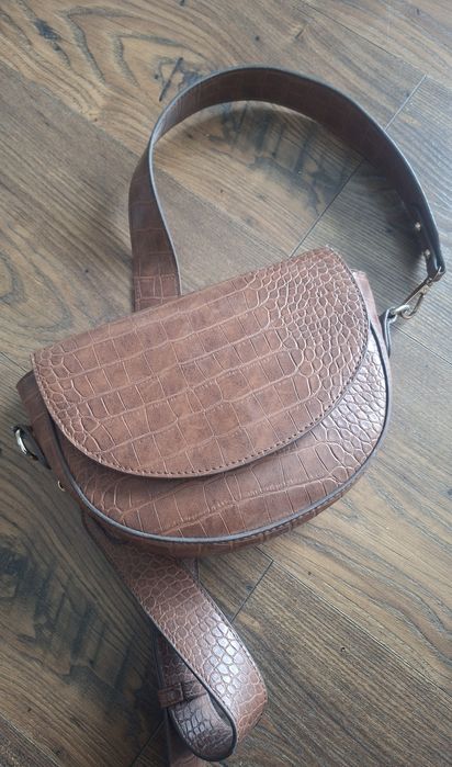 Torebka mała brązowa