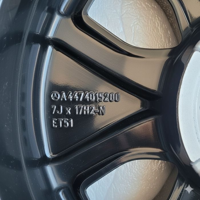 felga nowa mercedes vito v klasa 17 x 7 et51 oe a4474015200 oryginalna