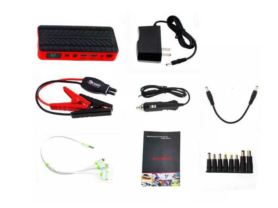 Booster Arranque Baterias 12V 1000A Power Bank USB 18.000mAh (NOVO)