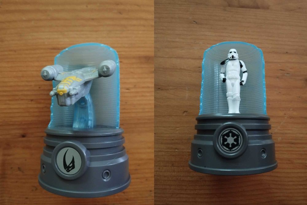Figuras Star Wars: O Mandaloriano e Grogu - Burger king Collab