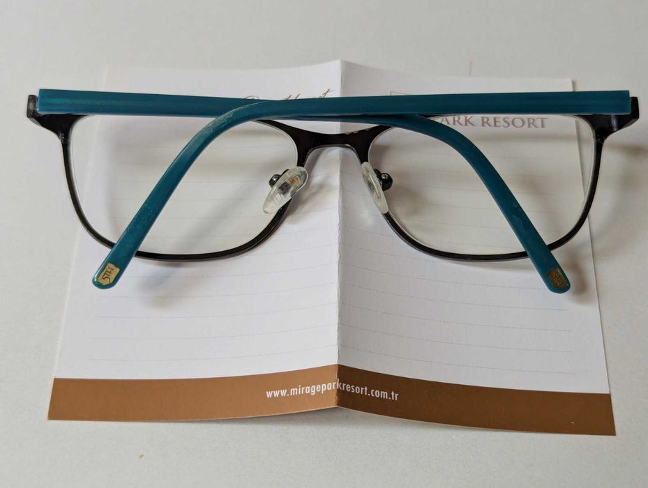 5th Avenue FADF08 оправа для окулярів титан Італія бірюза 54 16-135