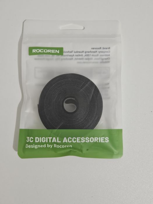 Taśma rzepowa opaska na rzep organizer do spinania kabli przewodów