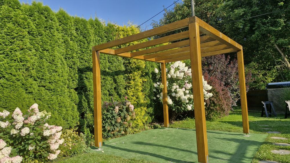 Pergola ogrodowa, nowoczesna pergola